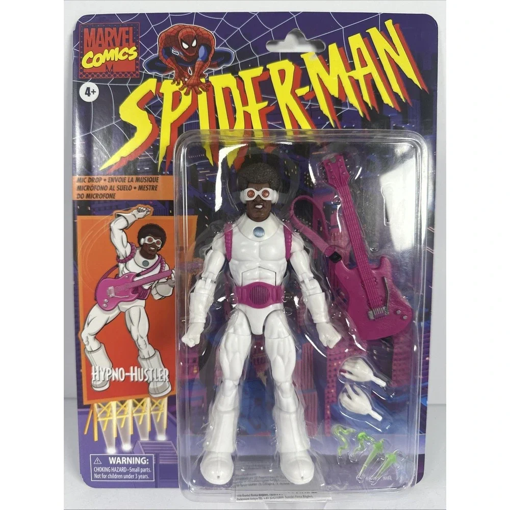 Spider-Man Marvel Legends Retro Cardback Hypno-Hustler Action Figure New